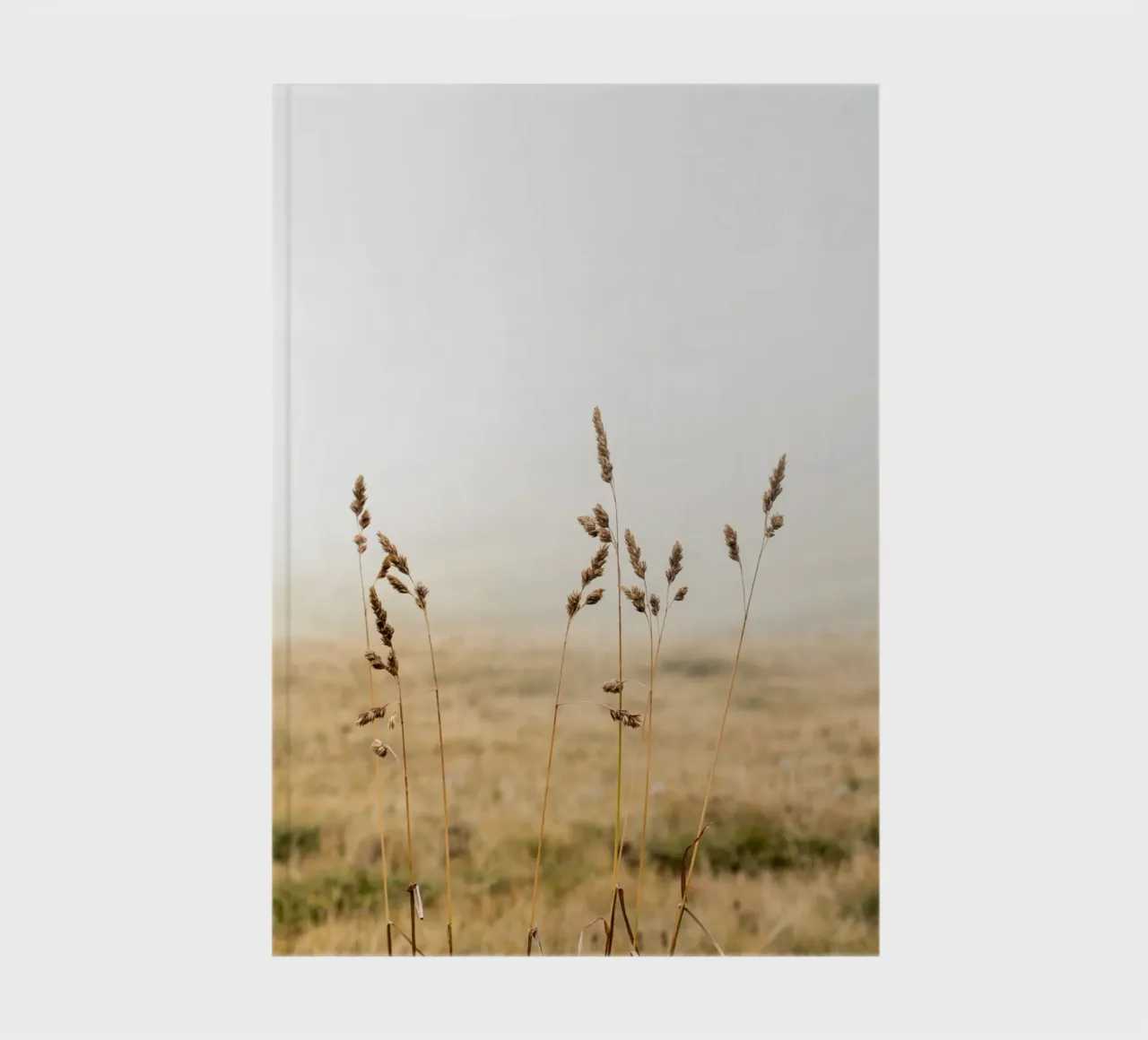 Moody Day in the Fields notebook by Henrike Schenk Photography