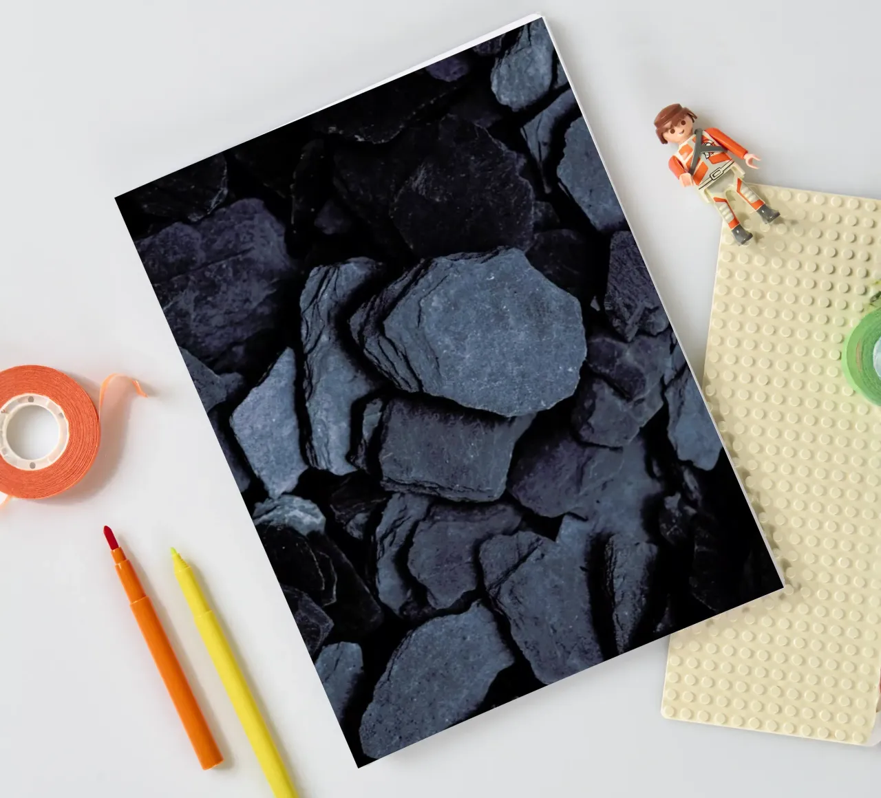 Black Is the New Black notebook by Studio Nahili