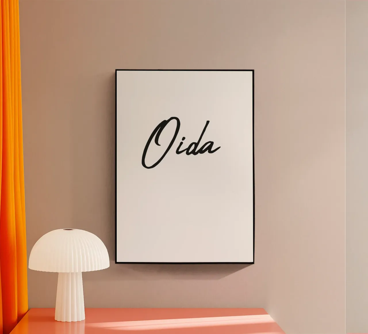 Oida München plexiglass da Flo Klein