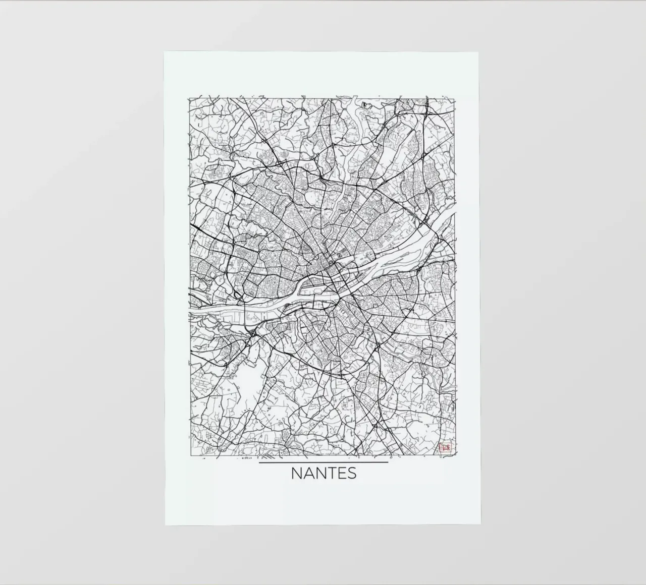 Nantes Minimal pellicola backlit da Hubert Roguski