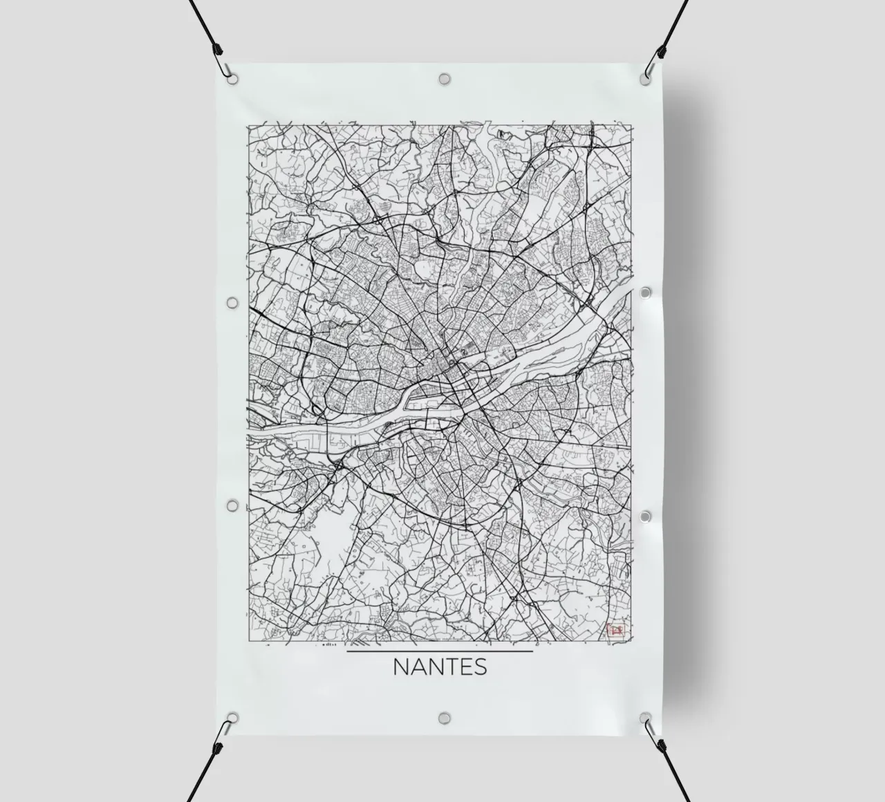 Nantes Minimal telo in pvc da Hubert Roguski