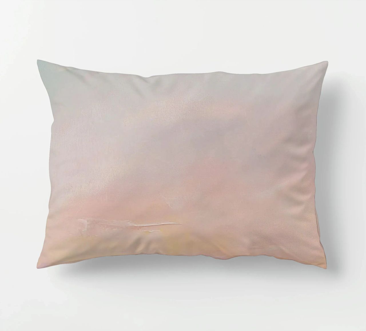 Mond Pastell Minimalismus Abstrakt Kissen von Euphoria Theresa
