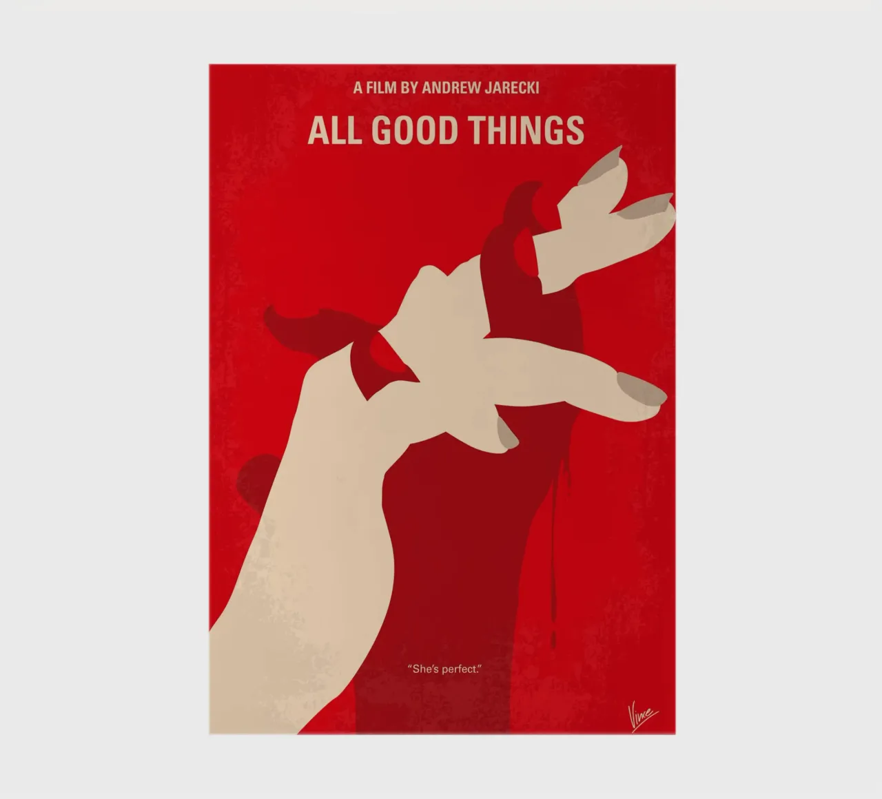 No1320 My All Good Things minimal movie poster notebook by Chungkong