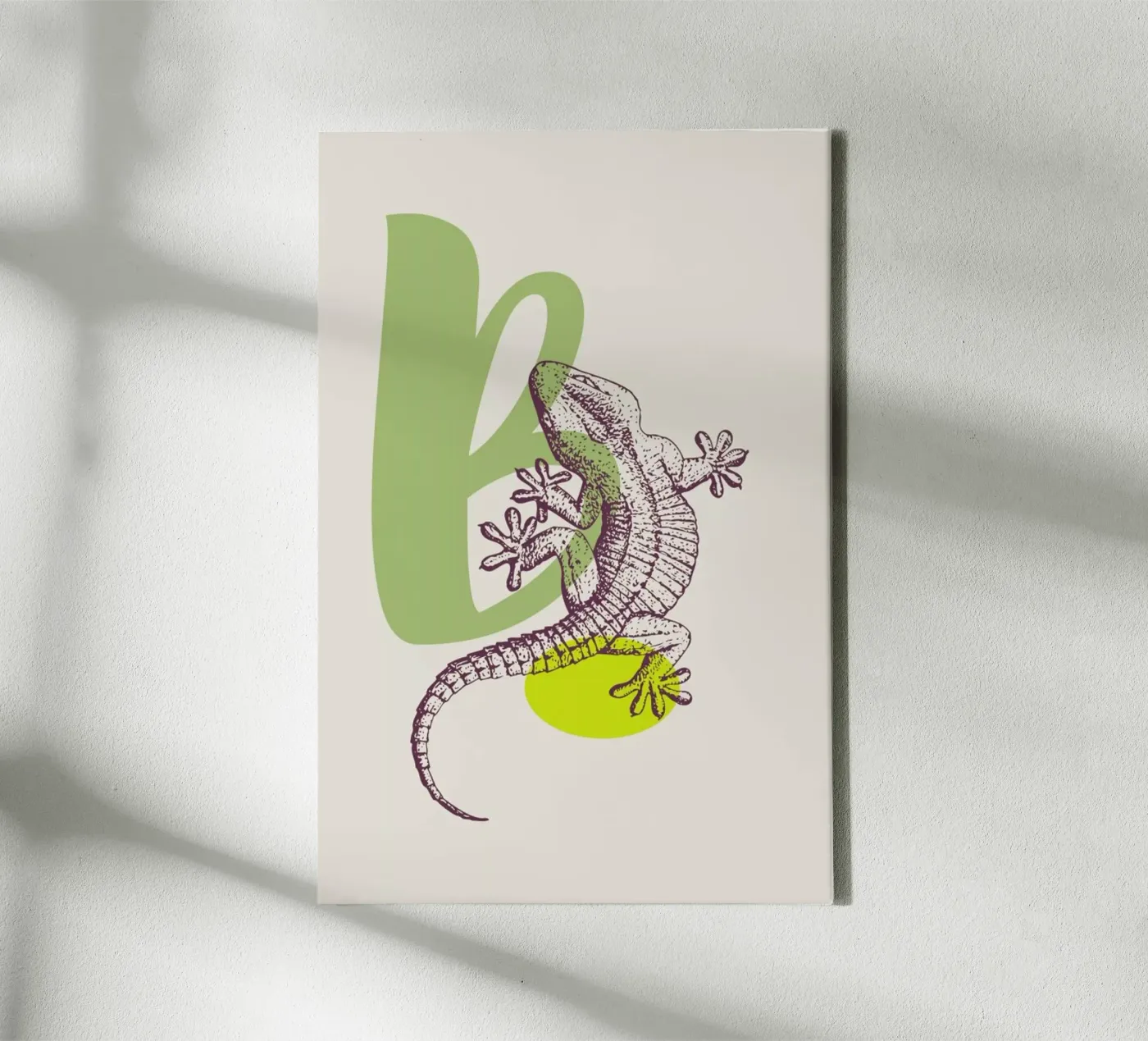 B canvas by Froilein Juno