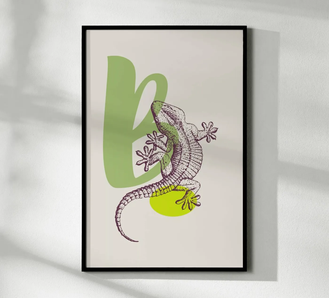 B poster by Froilein Juno