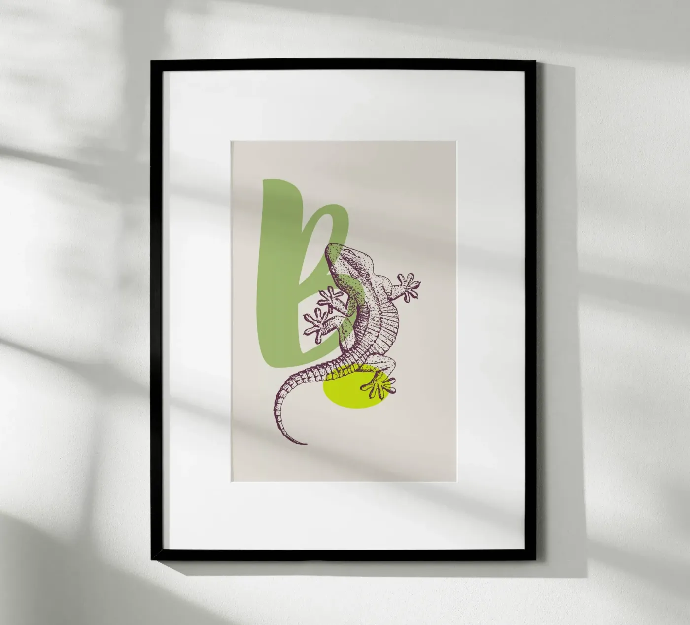 B poster by Froilein Juno