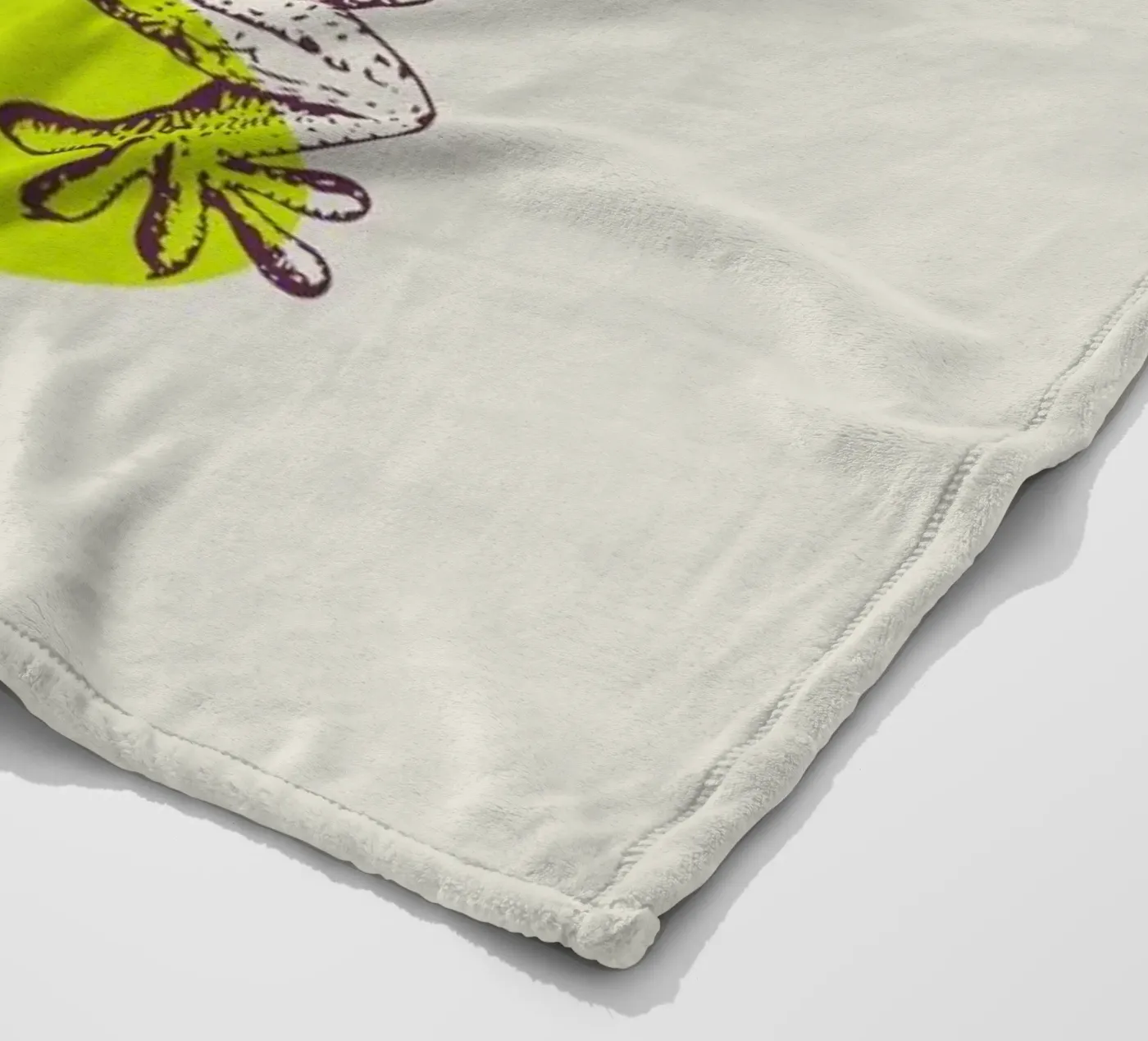 B fleece blanket by Froilein Juno