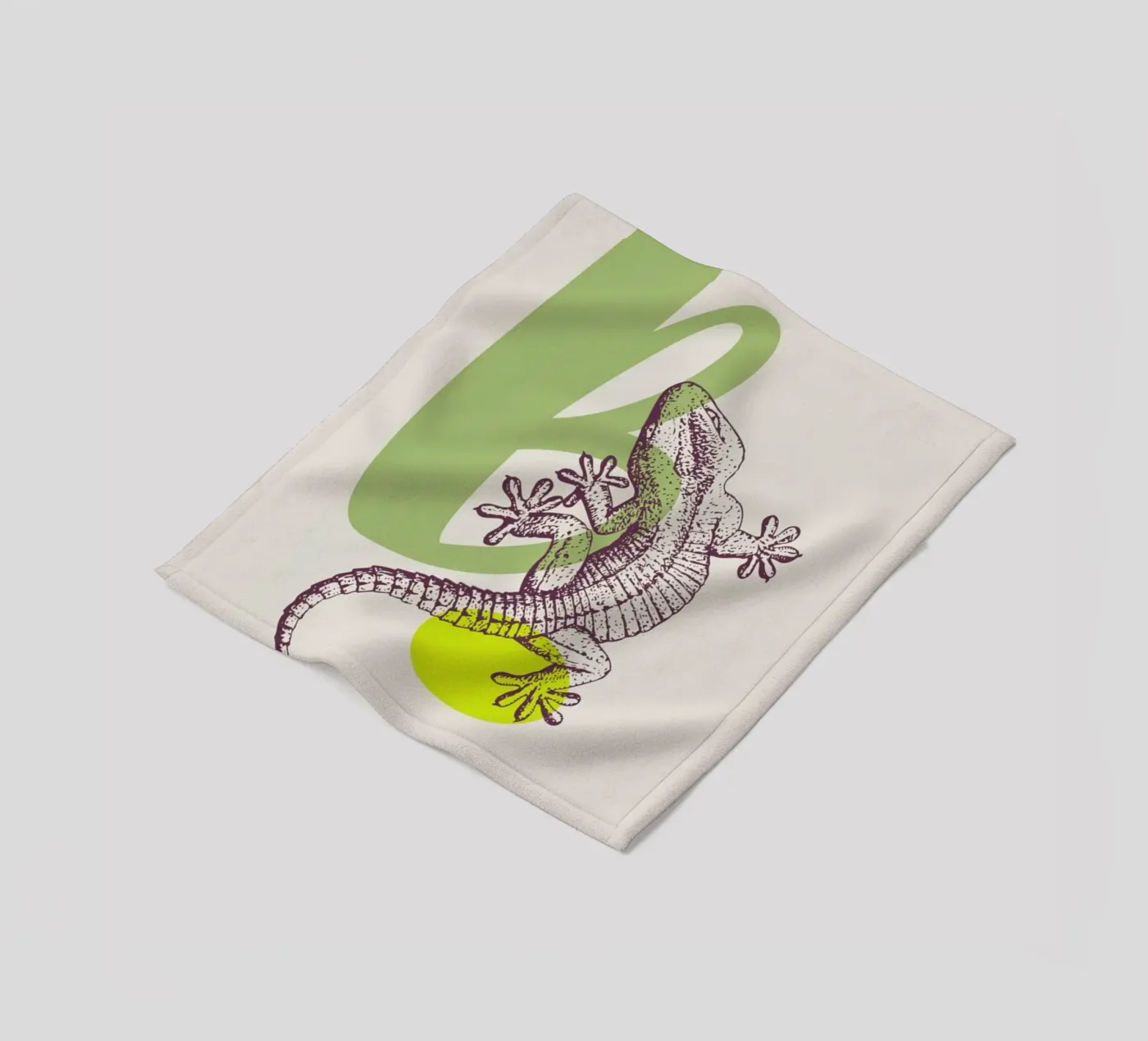 B fleece blanket by Froilein Juno