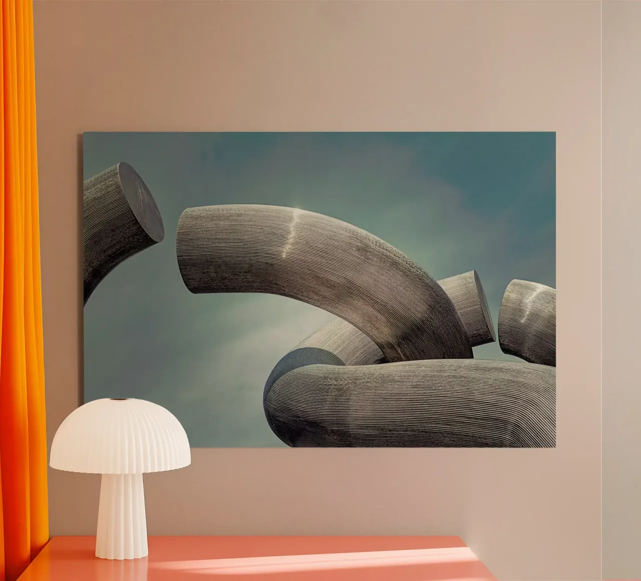 Forms alluminio dibond da Michael Belhadi