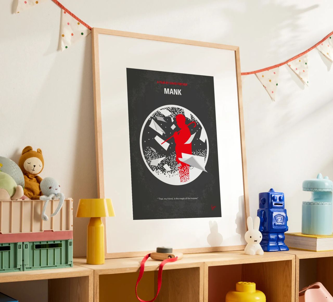 No1334 My Mank minimal movie poster poster by Chungkong