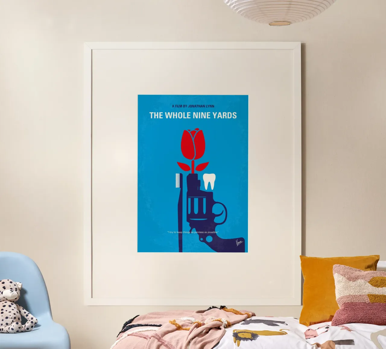 No1350 My The Whole Nine Yards minimal movie poster poster da Chungkong