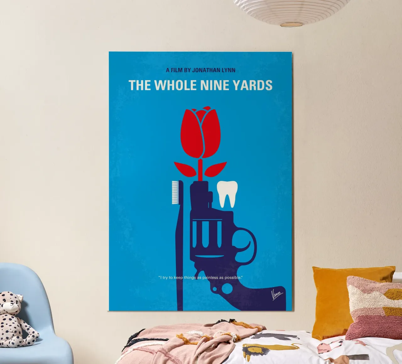 No1350 My The Whole Nine Yards minimal movie poster poster da Chungkong