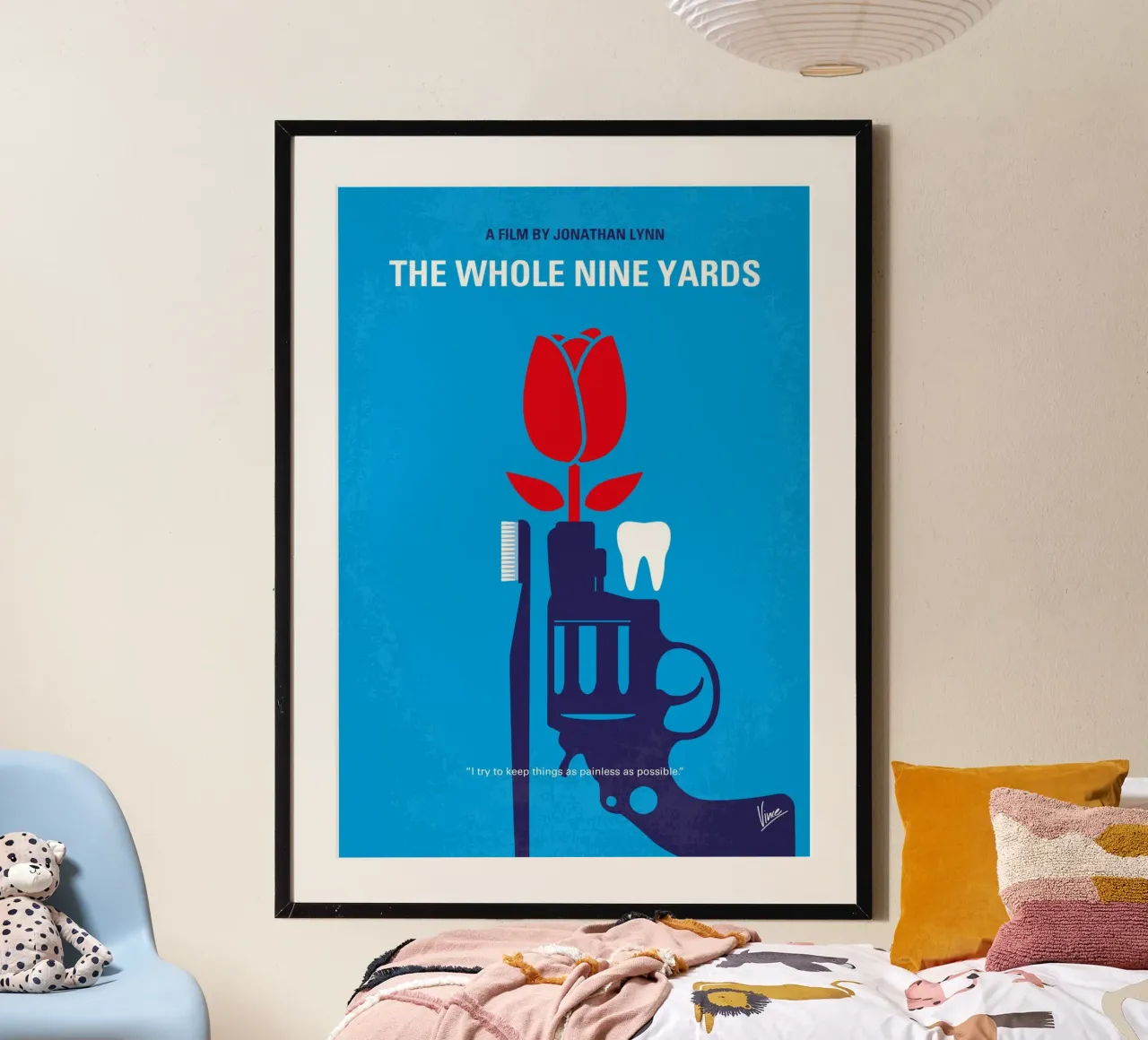 No1350 My The Whole Nine Yards minimal movie poster poster da Chungkong