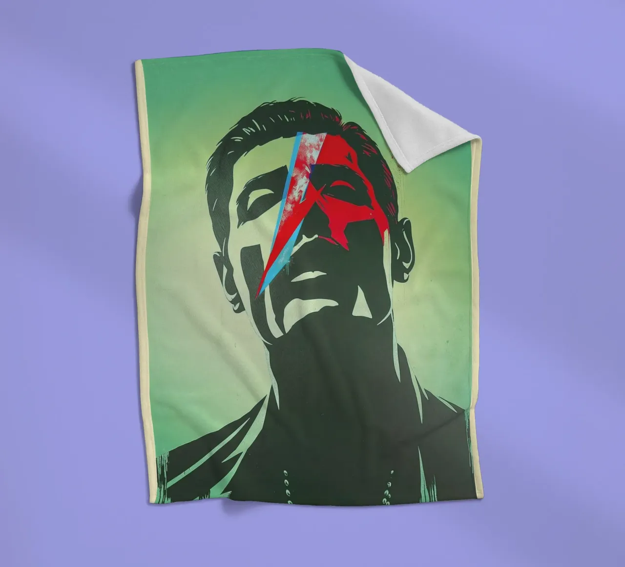 Pop-art rebel - Freddie fleecedeken van CNTRL