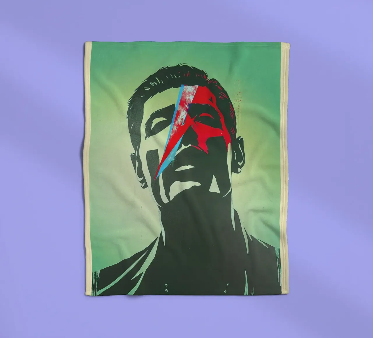 Pop-art rebel - Freddie fleecedeken van CNTRL