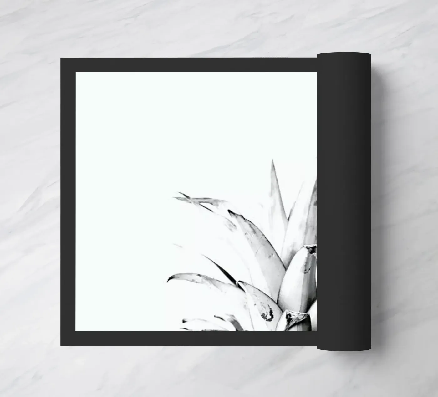 Pineapple 01 Fußmatte von Froilein Juno