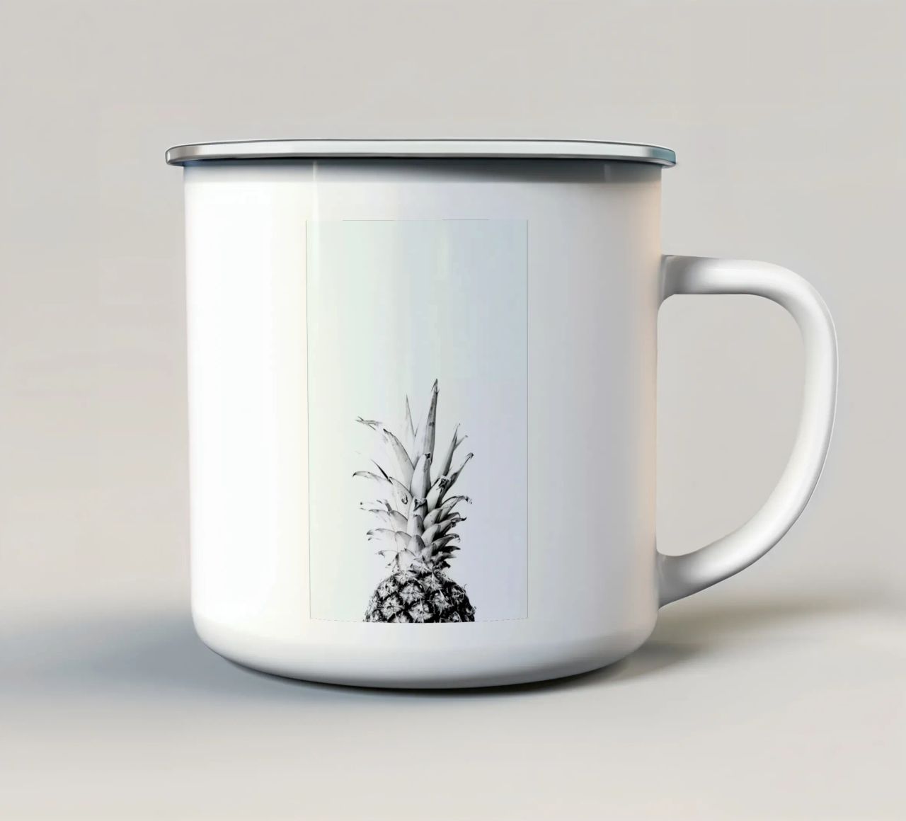 Pineapple 01 tazza in smalto da Froilein Juno