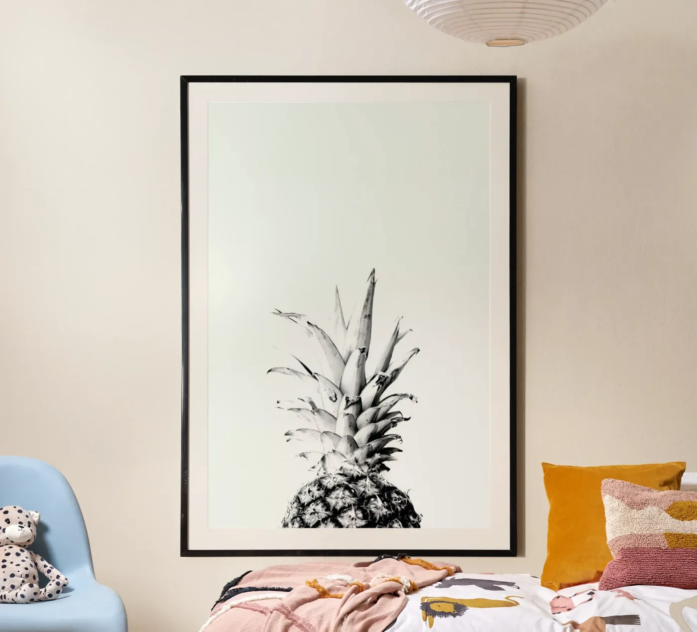 Pineapple 01 poster van Froilein Juno