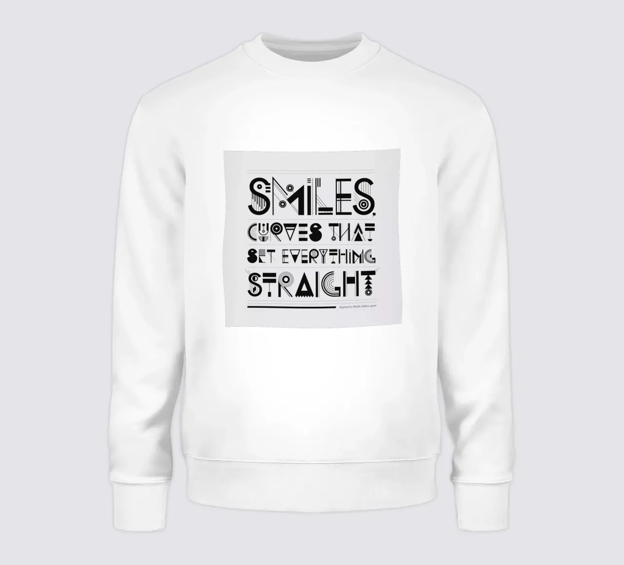 Smiles sweatshirt van Petros Afshar
