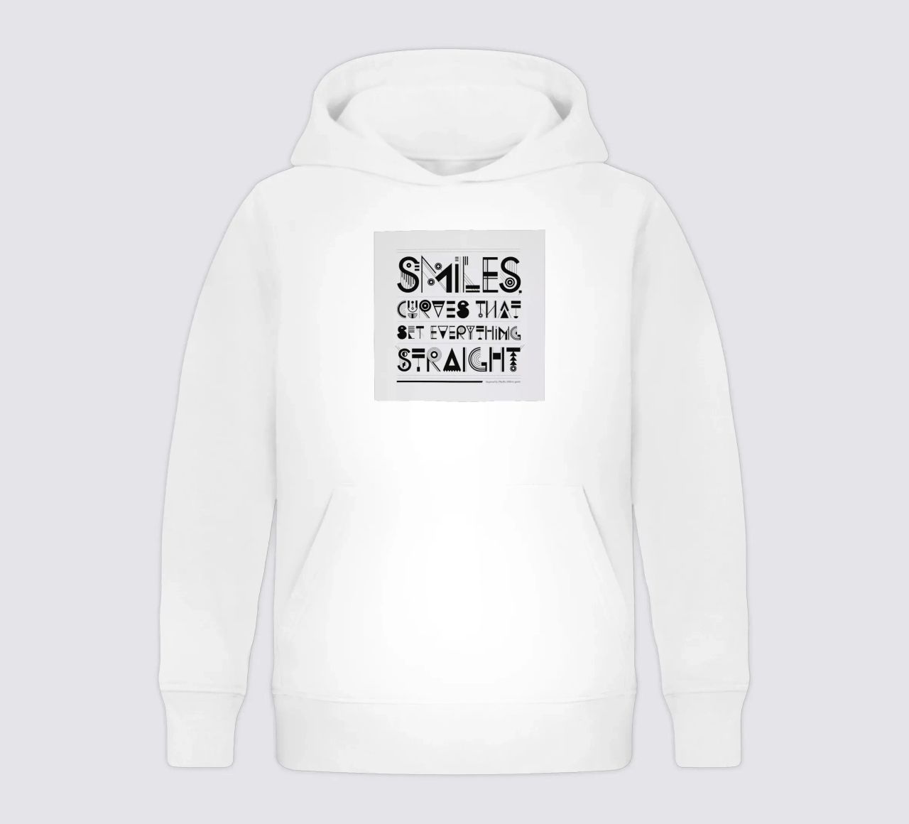 Smiles sudadera con capucha para niño de Petros Afshar