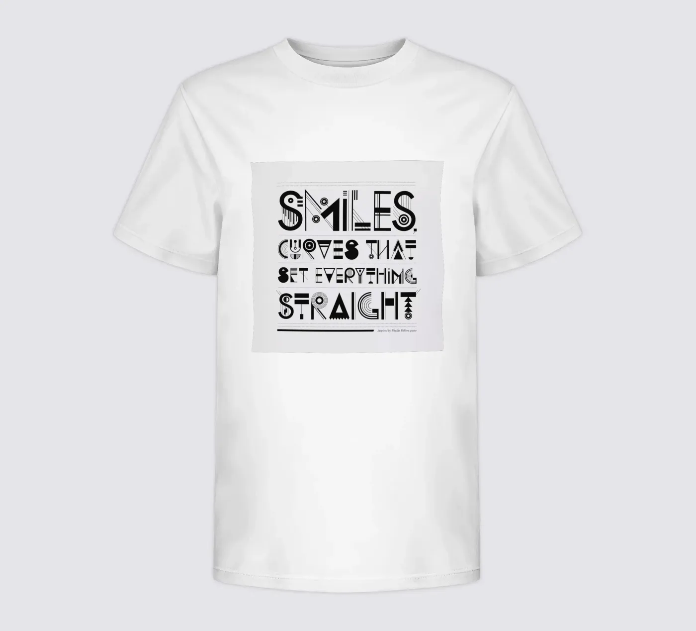 Smiles t-shirt bambini da Petros Afshar