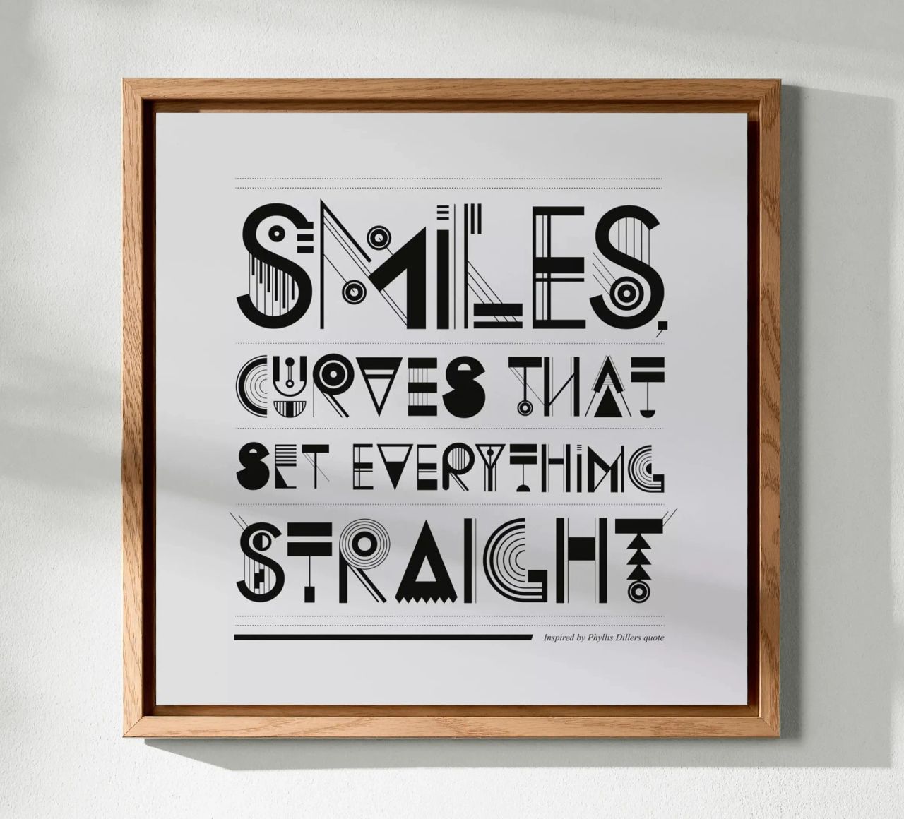 Smiles aluminio dibond de Petros Afshar