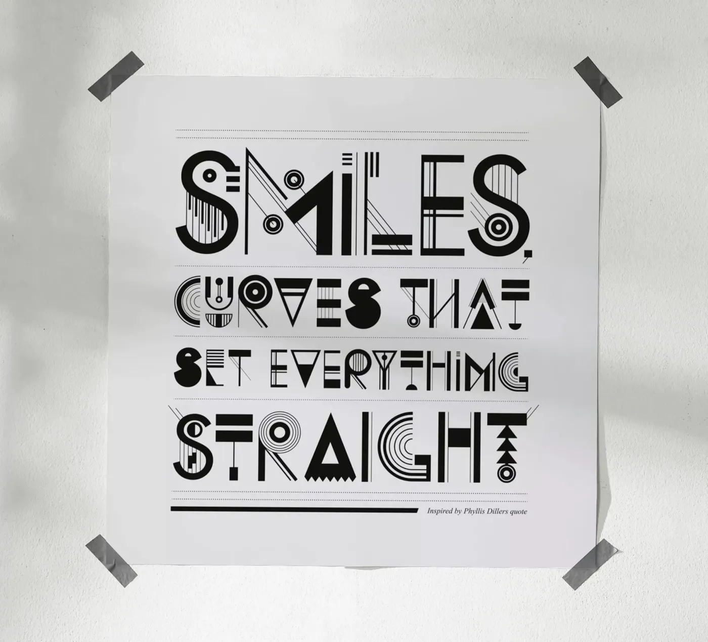 Smiles poster by Petros Afshar