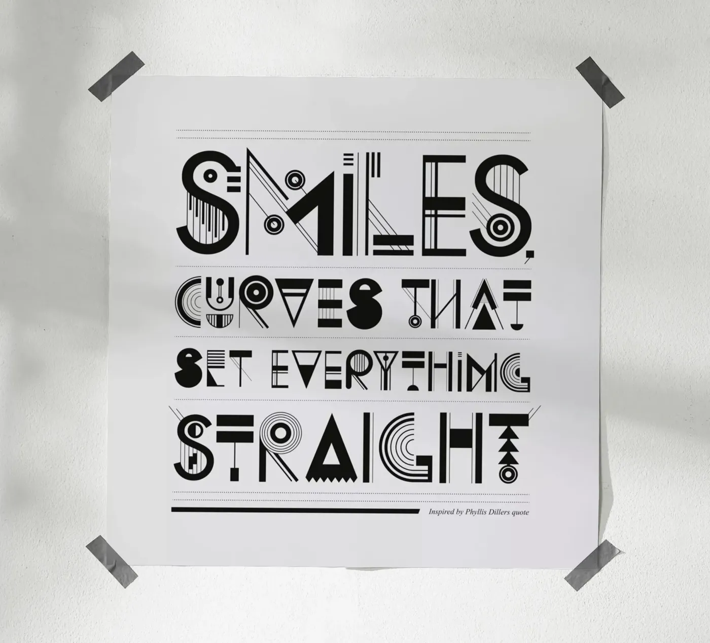 Smiles poster da Petros Afshar