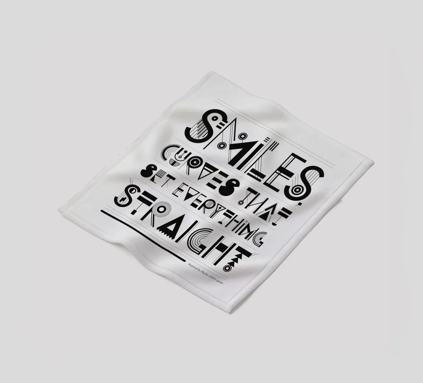Smiles Fleecedecke von Petros Afshar