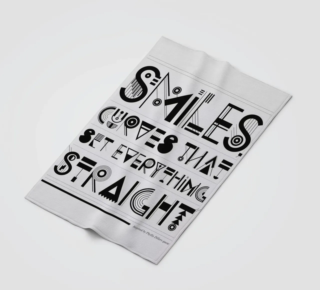 Smiles coperta in pile da Petros Afshar