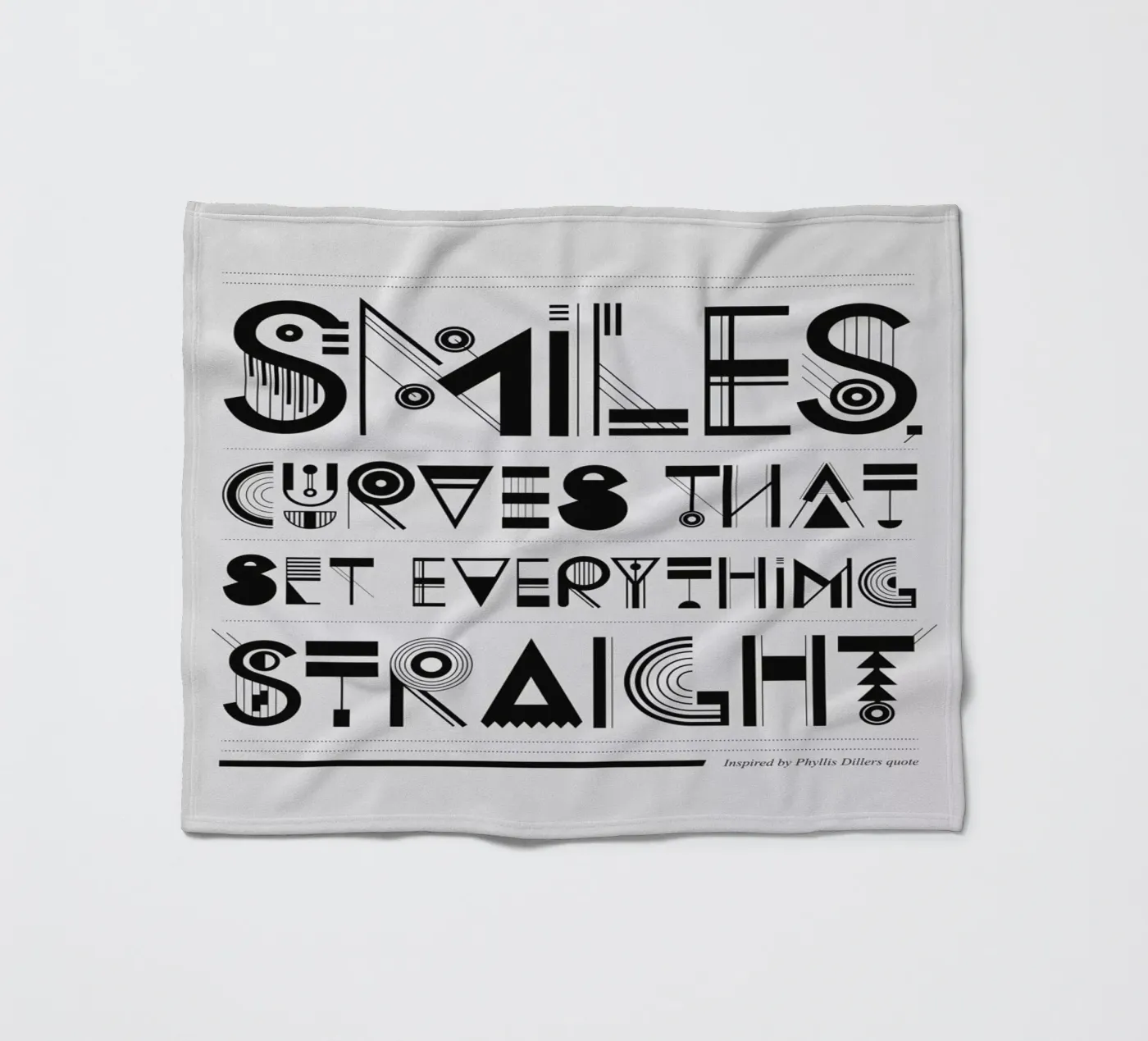 Smiles coperta in pile da Petros Afshar