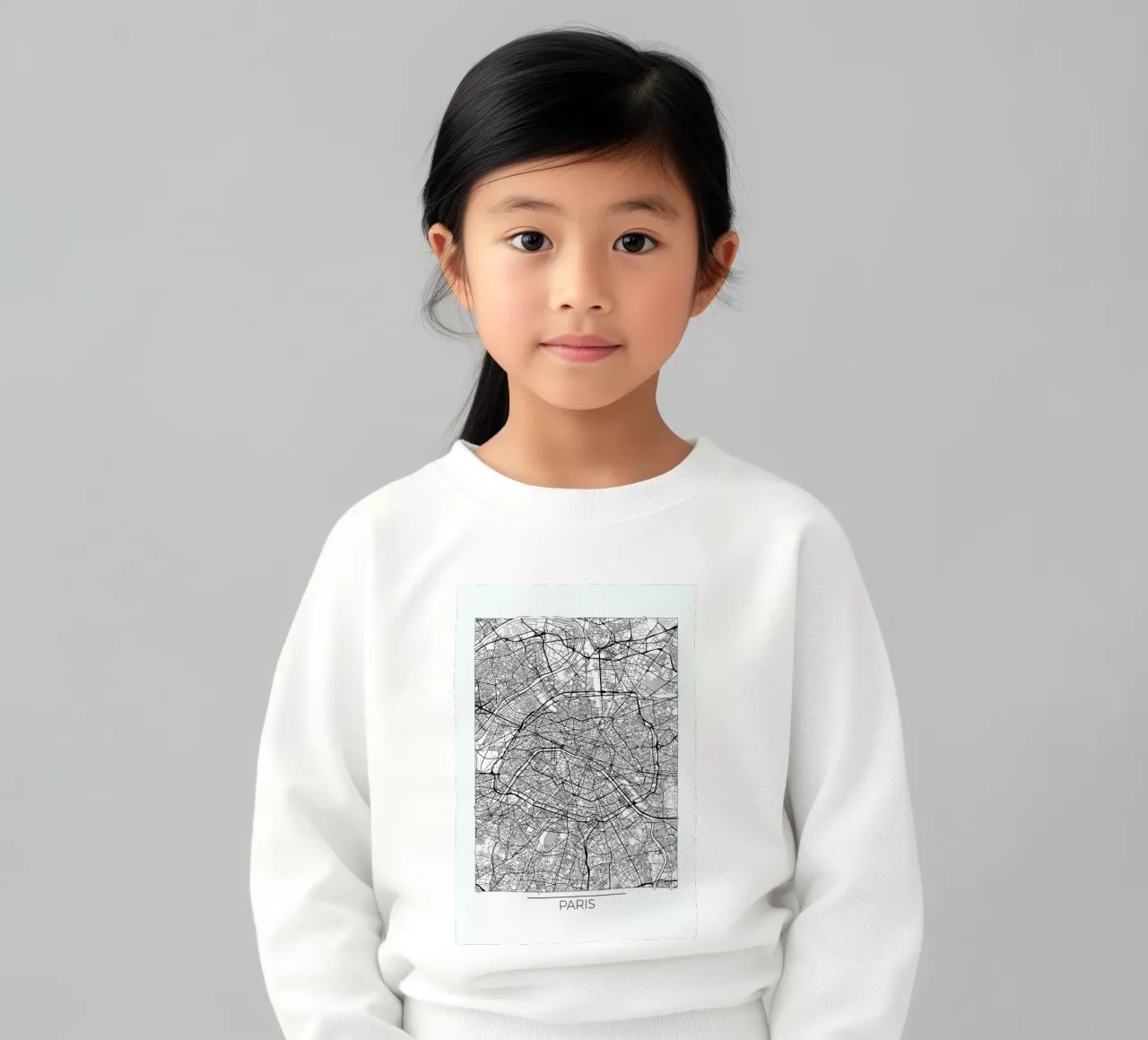 Paris Minimal felpa bambino da Hubert Roguski