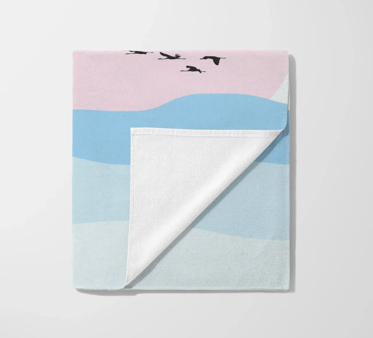 Birds And Silence telo mare da Lotta Cat Design
