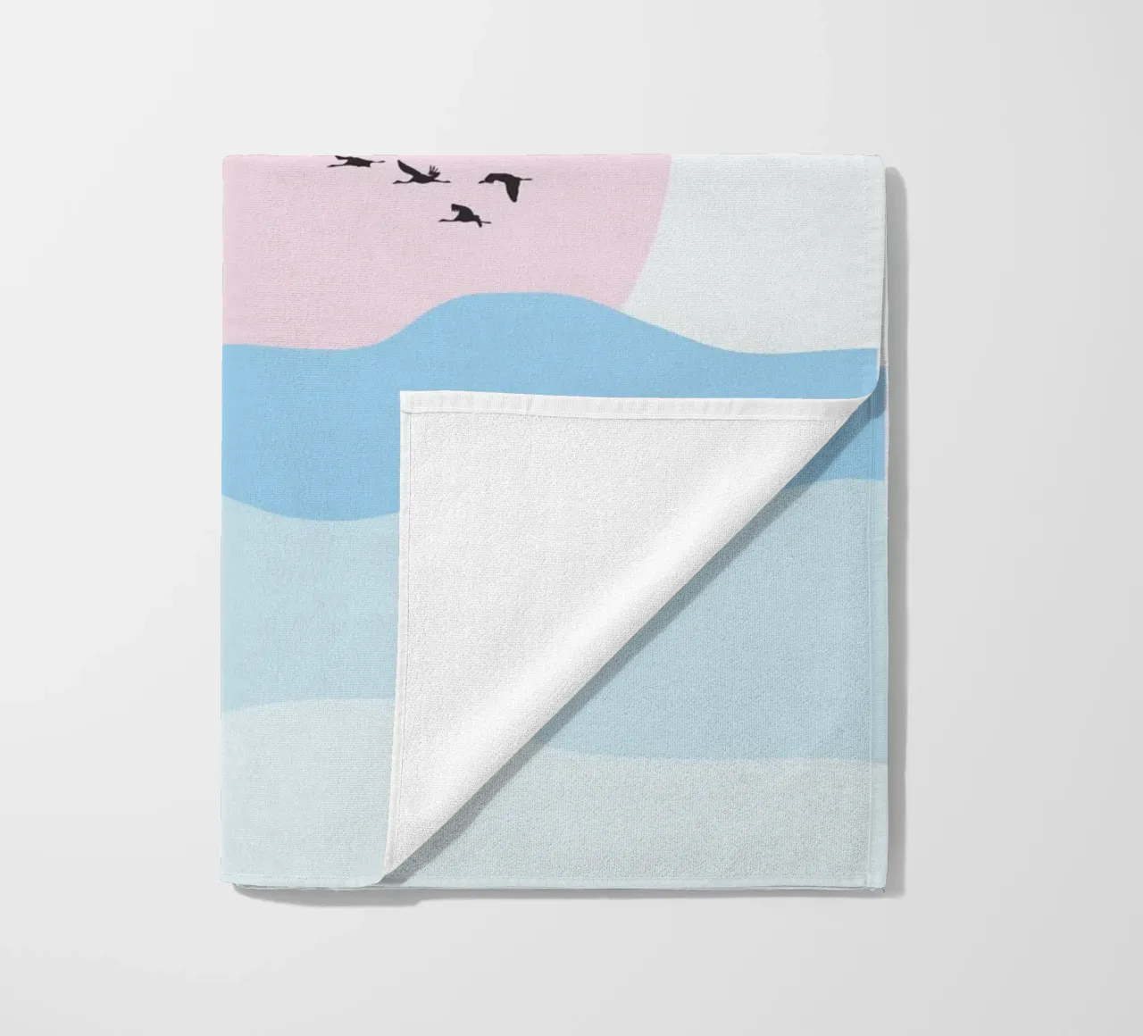 Birds And Silence telo mare da Lotta Cat Design