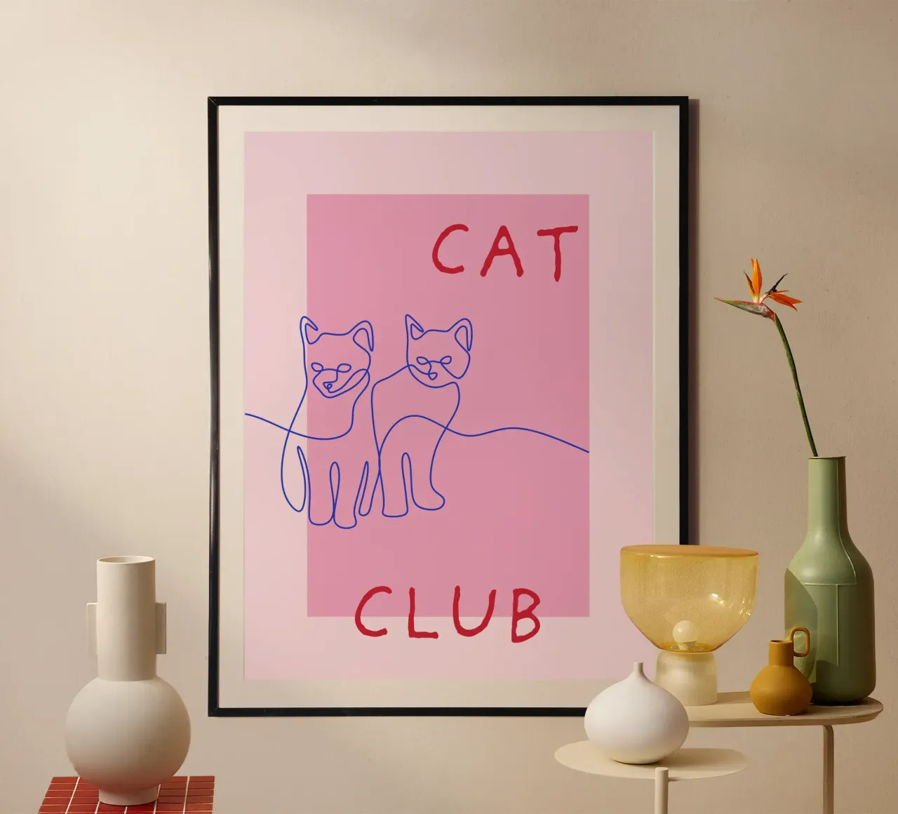 Cat Club hahnemühle by Lotta Cat Design