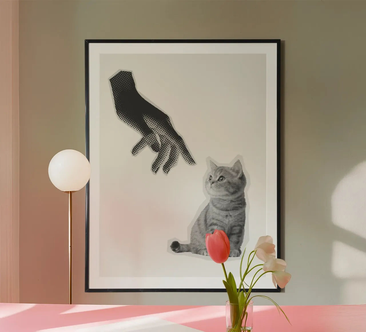 Don't Touch The Cat hahnemühle de Lotta Cat Design
