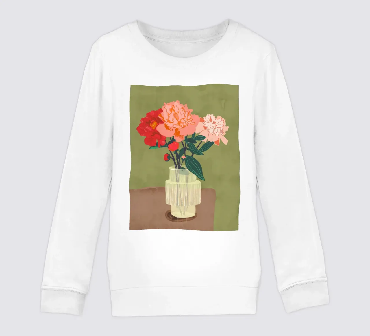 Peonies felpa bambino da GigiRosado