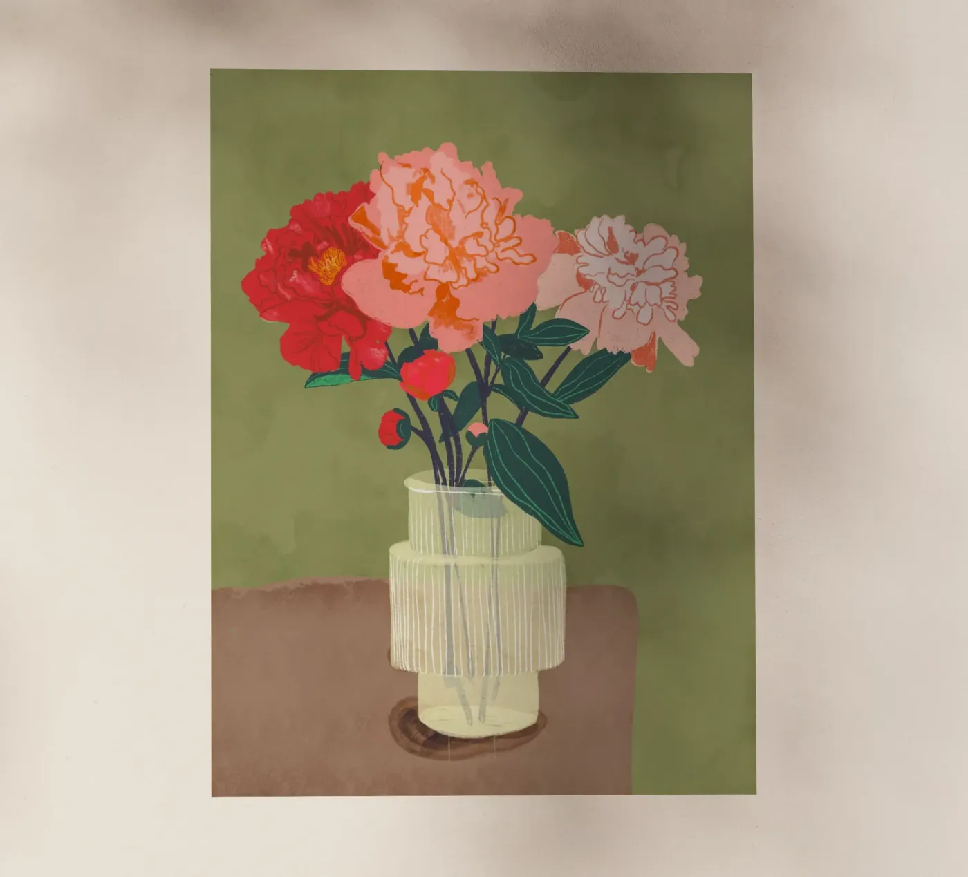 Peonies pellicola backlit da GigiRosado