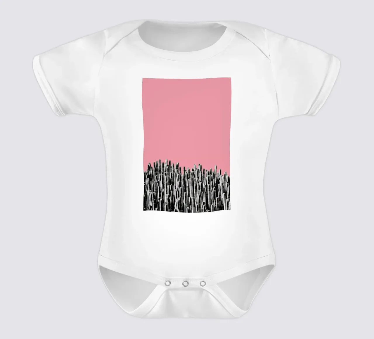 Cacti 02 body neonato maniche corte da Froilein Juno