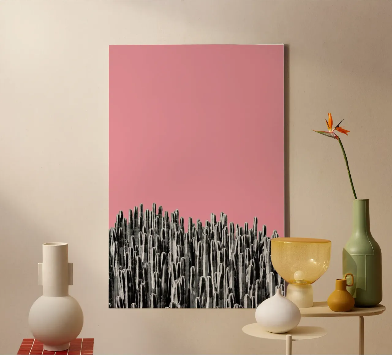 Cacti 02 canvas by Froilein Juno