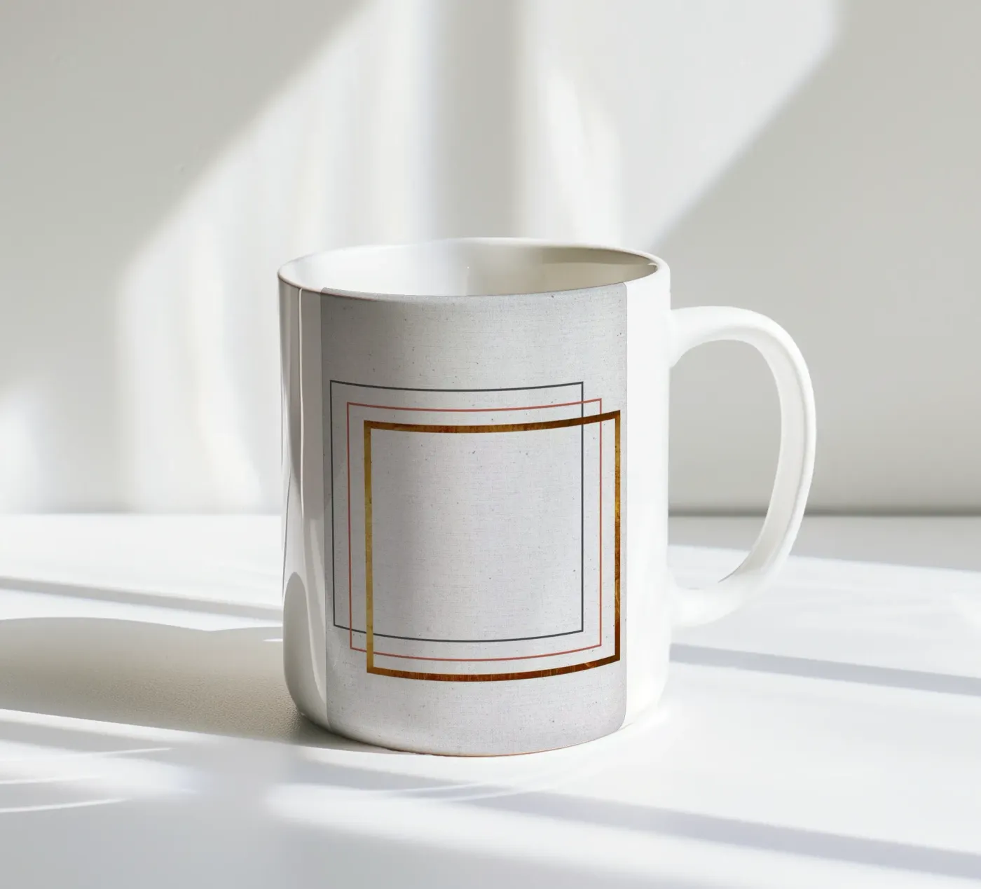 Square Keramik Tasse von Froilein Juno