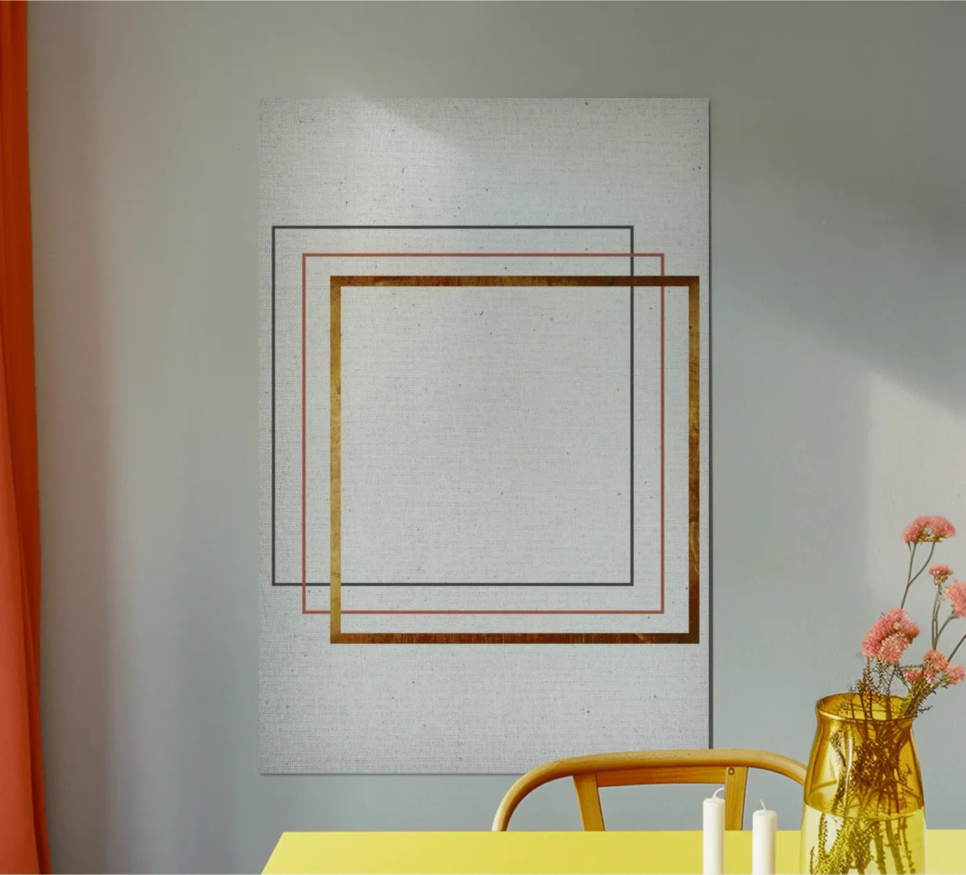 Square poster by Froilein Juno