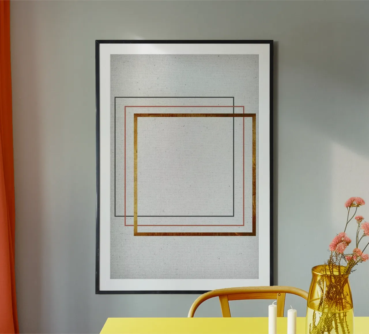 Square poster da Froilein Juno