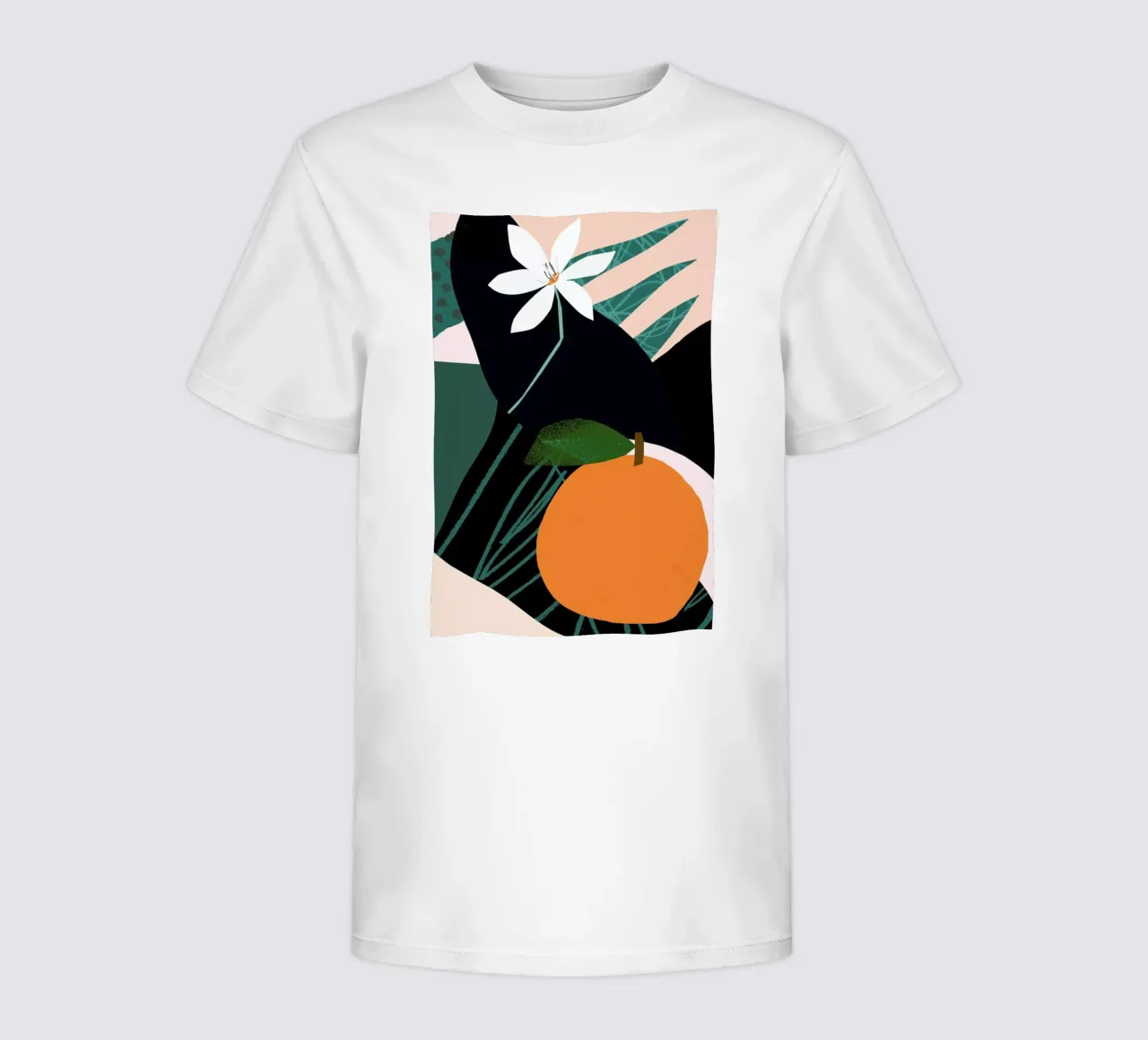 Orange t-shirt bambini da Tom Abbiss Smith