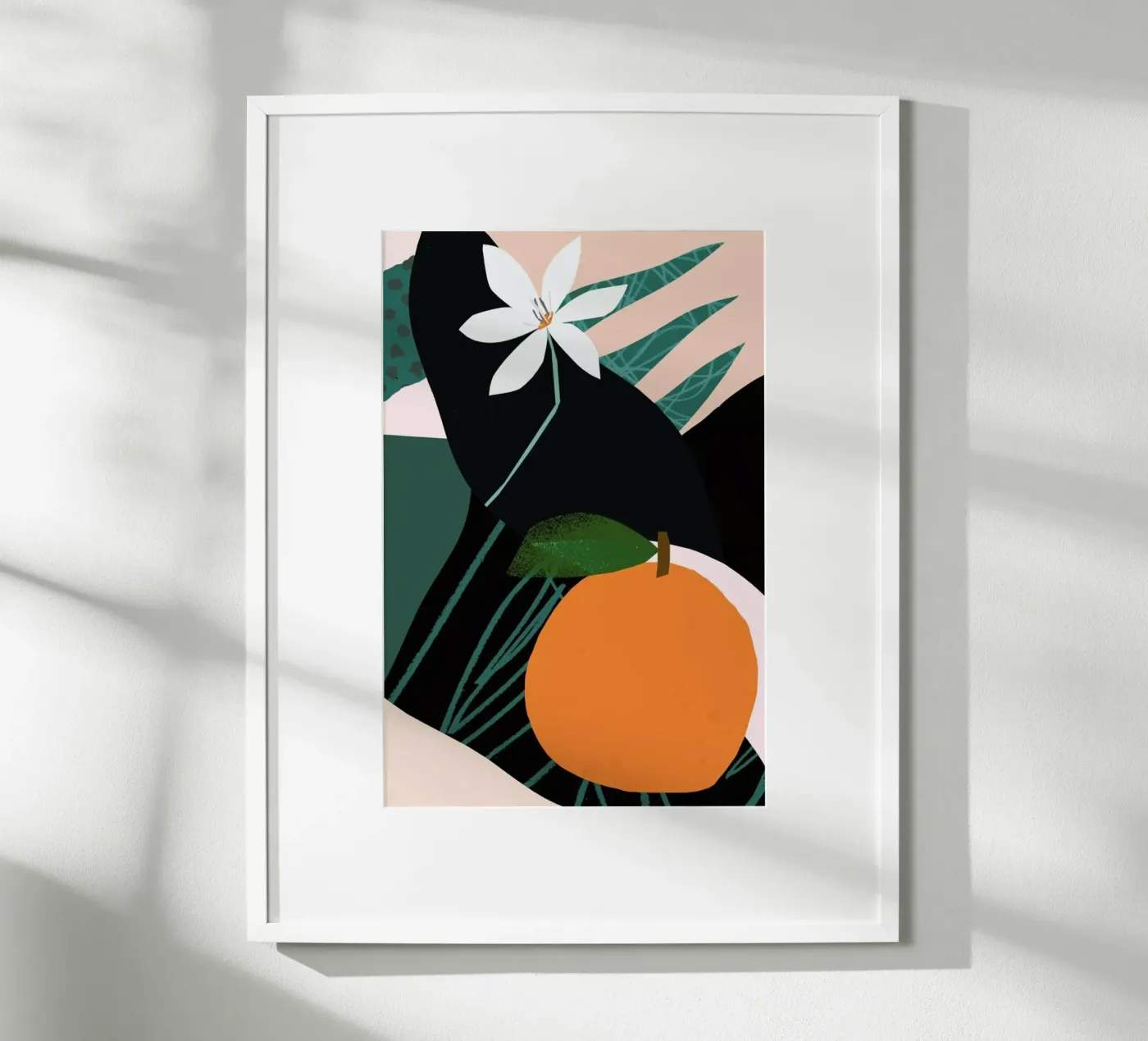 Orange poster da Tom Abbiss Smith