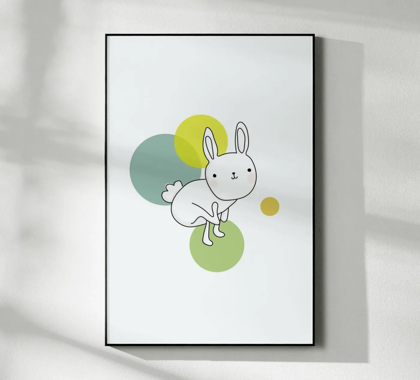 Space Rabbits Luna plexiglass da Christina Heitmann