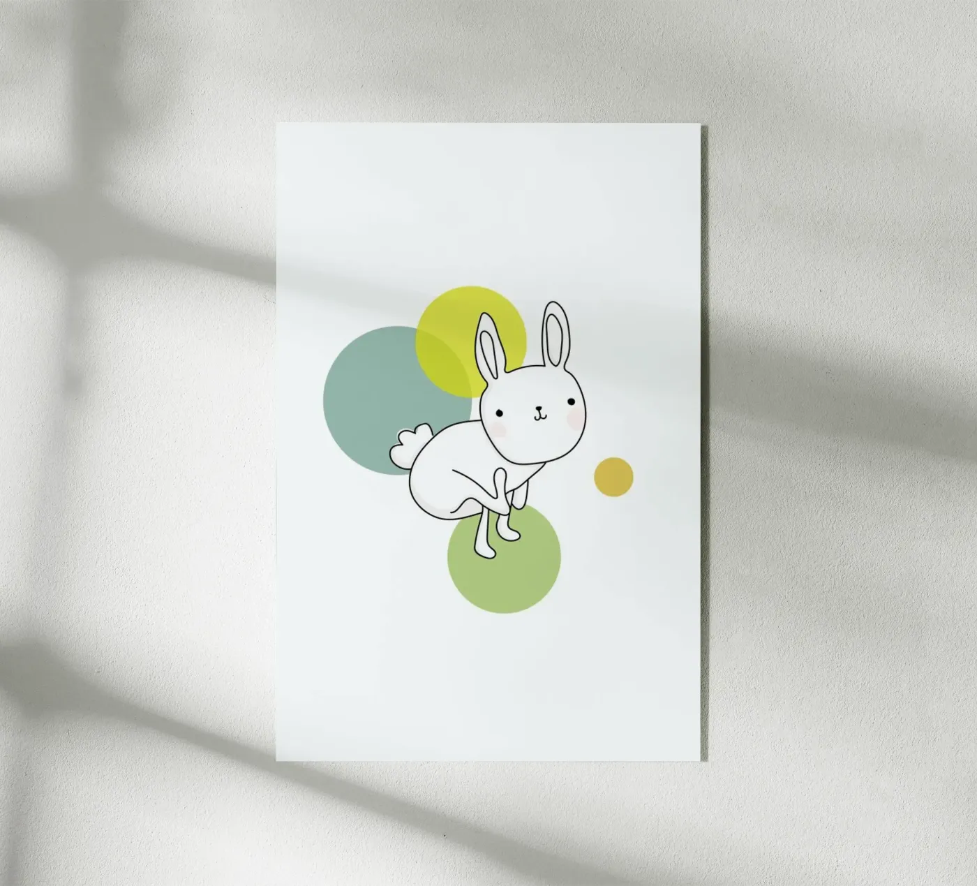 Space Rabbits Luna plexiglass da Christina Heitmann