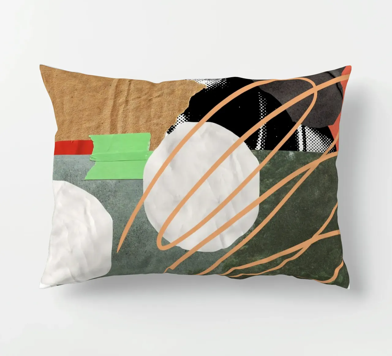 bob collage abstract cuscino da ramosashop