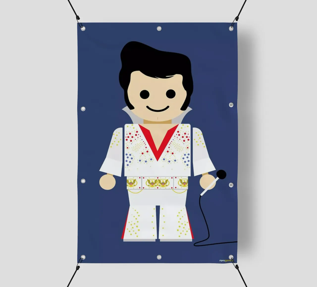 Elvis Toy telo in pvc da Rafa Gomes
