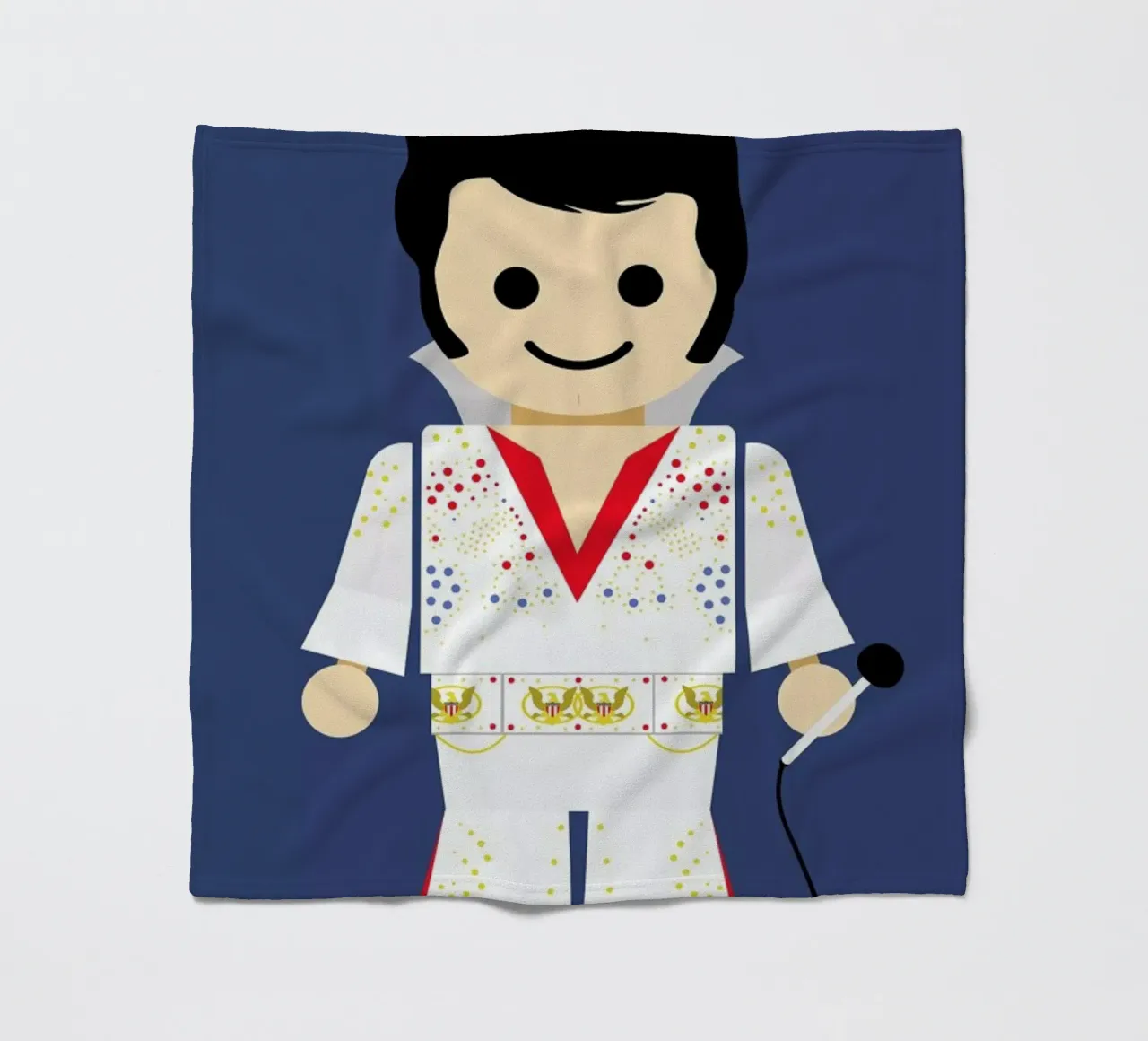 Elvis Toy coperta in pile da Rafa Gomes
